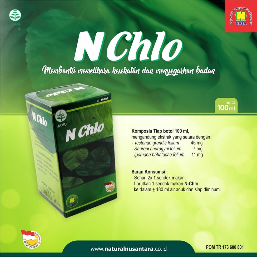 N Chlo Natural Chlorophyllin Nasa