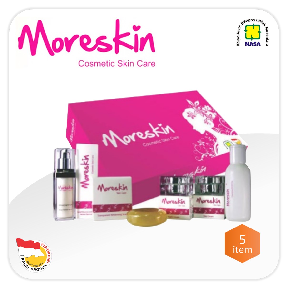 Moreskin Skin Care Pink