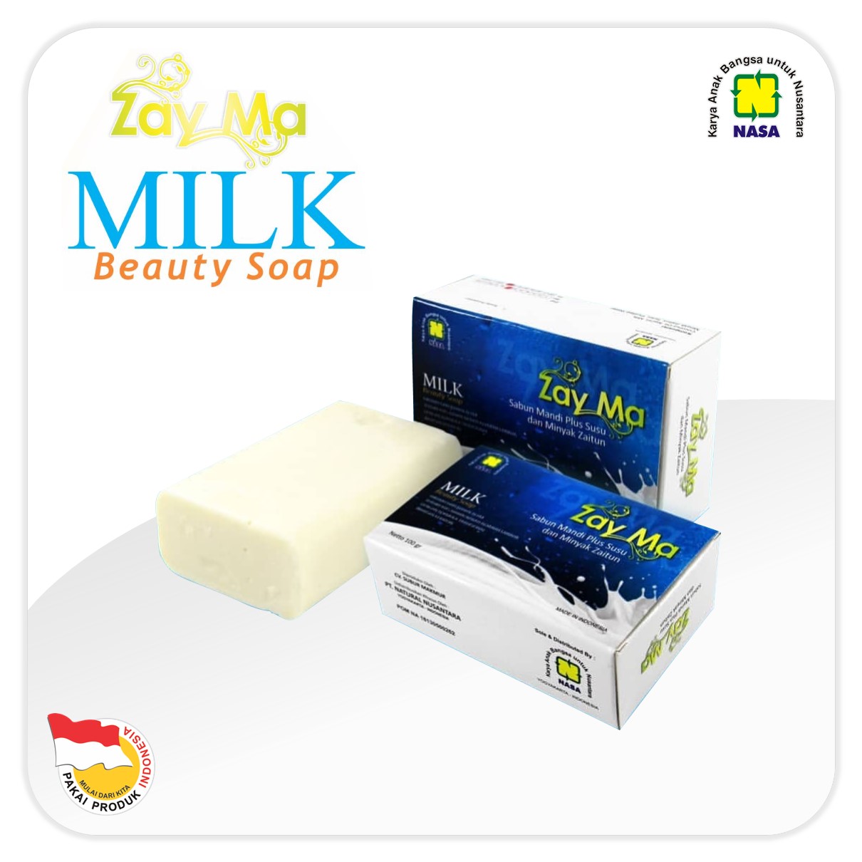 ZAYMA Milk Beauty Soap
