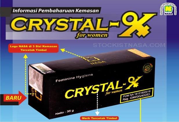 Kemasan Baru Natural Crystal X per Mei 2015