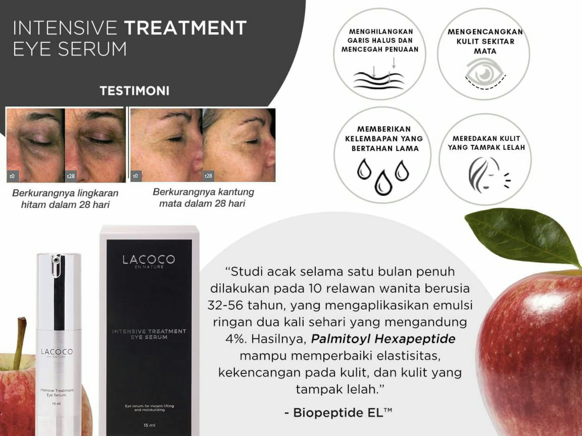 Testimoni  Lacoco Treatment Eye Serum 