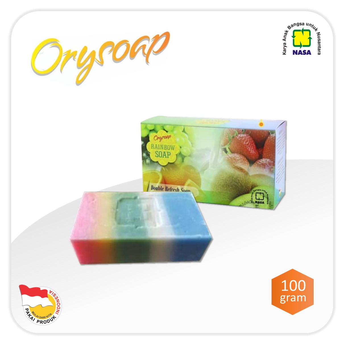 ORYSOAP Rainbow Soap
