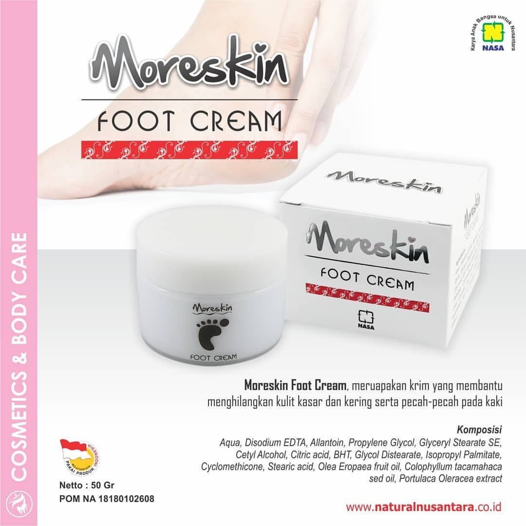 Moreskin Foot Cream Nasa Untuk Kulit Pecah-pecah