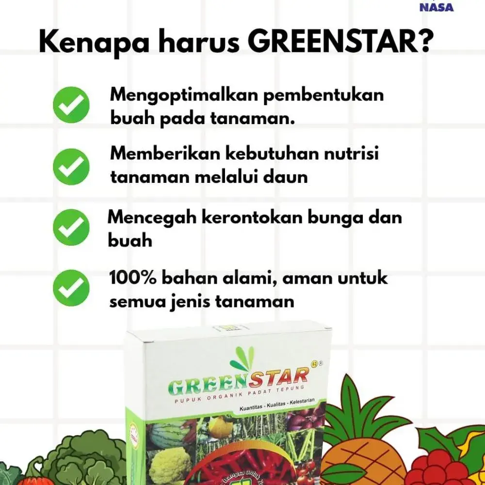 Alasan Pakai GREENSTAR