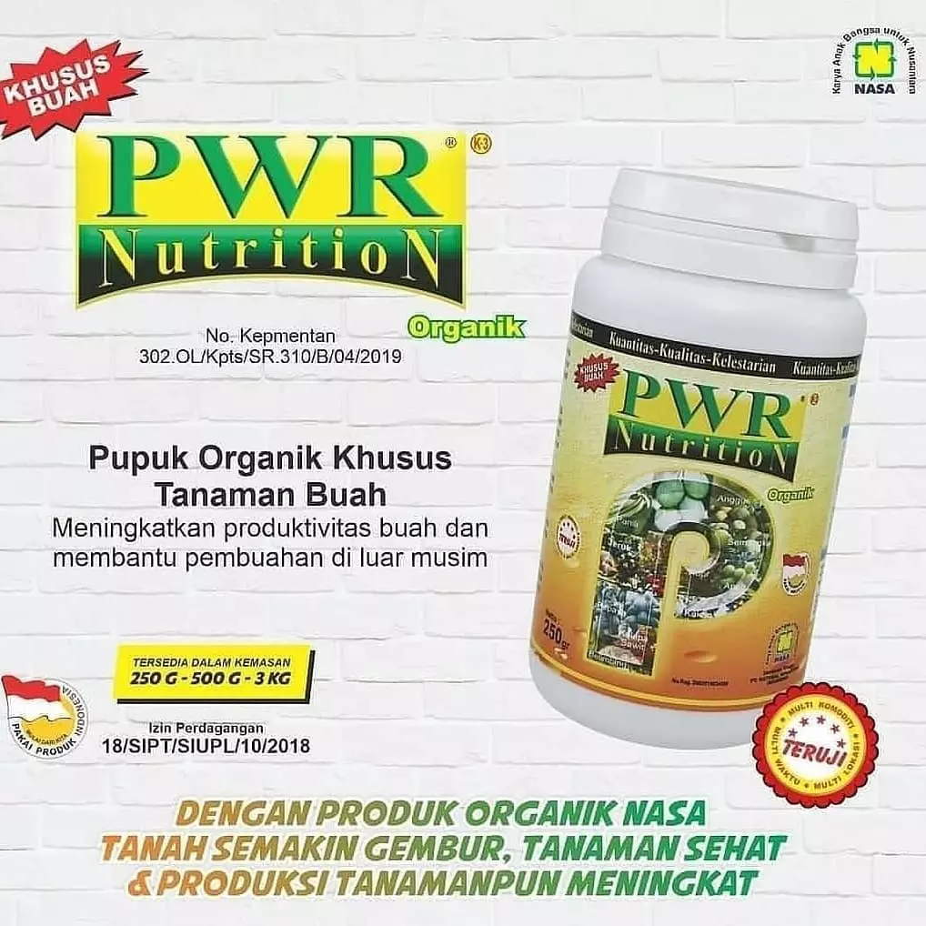 Brosur Pupuk PWR Nutrition