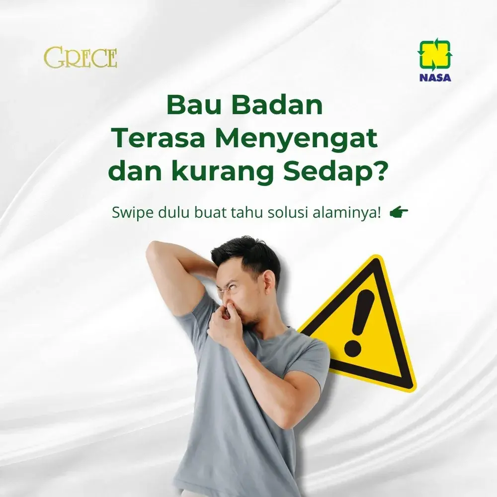 GRECE Deodoran Alami Nasa