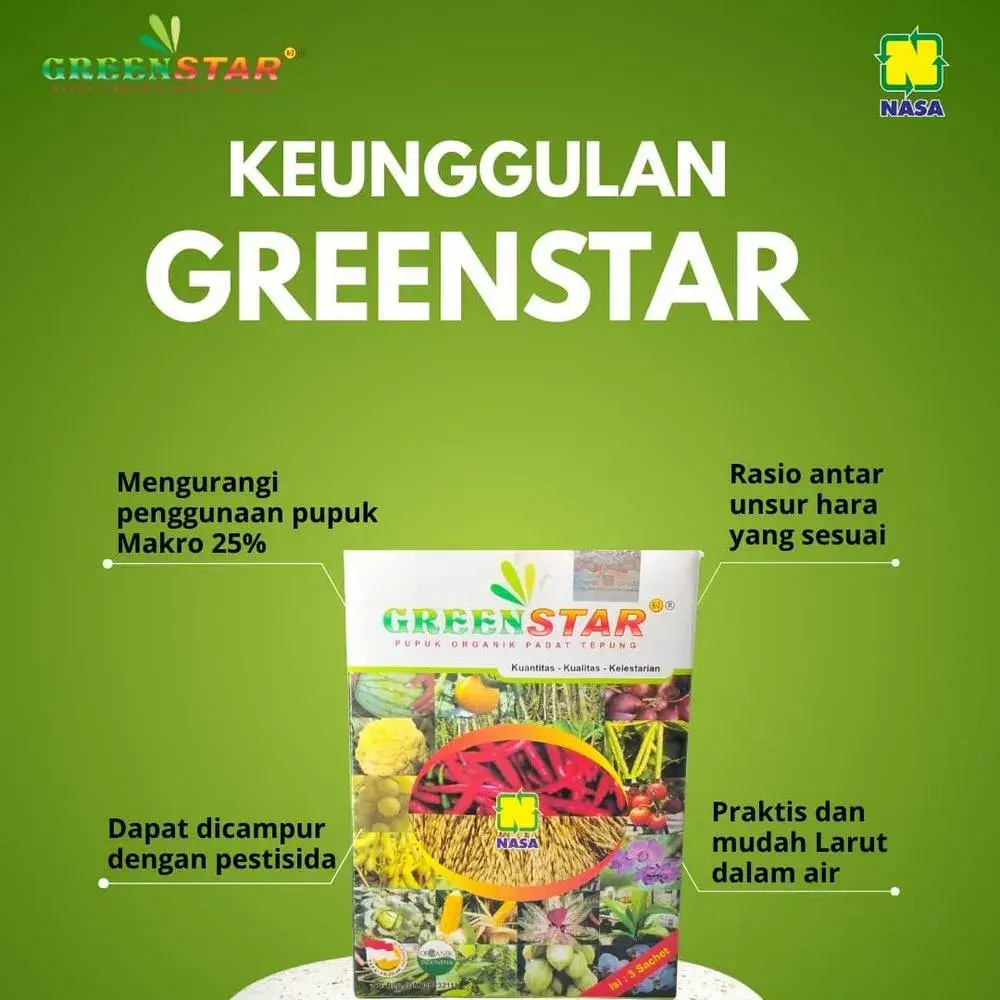 Keunggulan GREENSTAR NASA