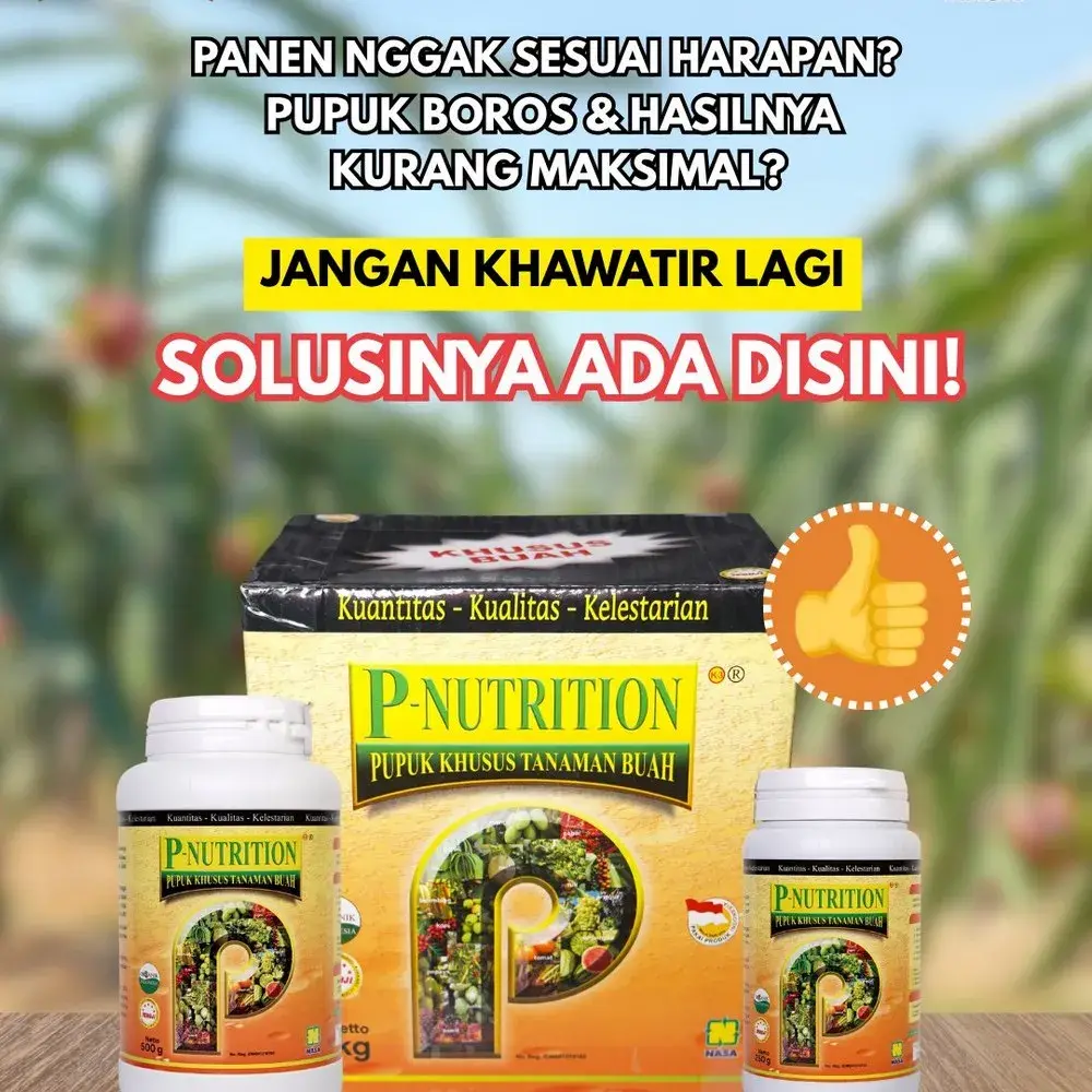 Pupuk perangsang buah P-Nutrition