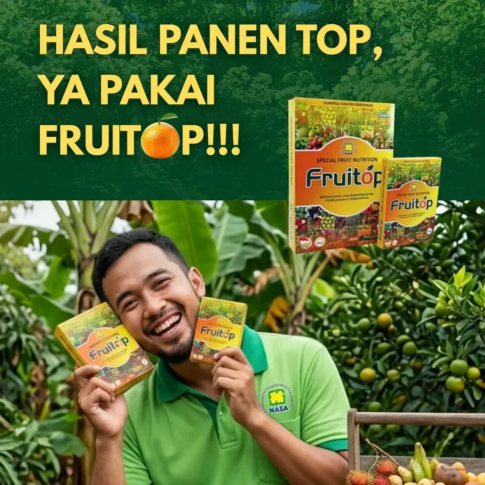 Hasil Panen FRUITOP Pupuk Buah Terbaik