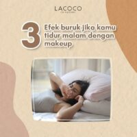 3 Efek Buruk Tidur Malam dengan Makeup