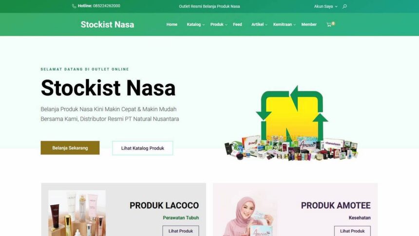 Stockist Nasa Front Page