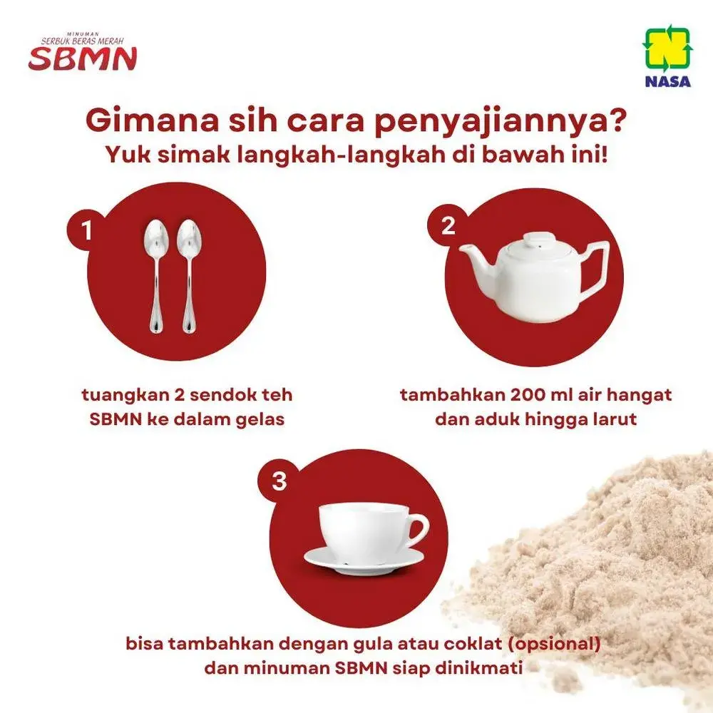 Cara Minum SBMN NASA