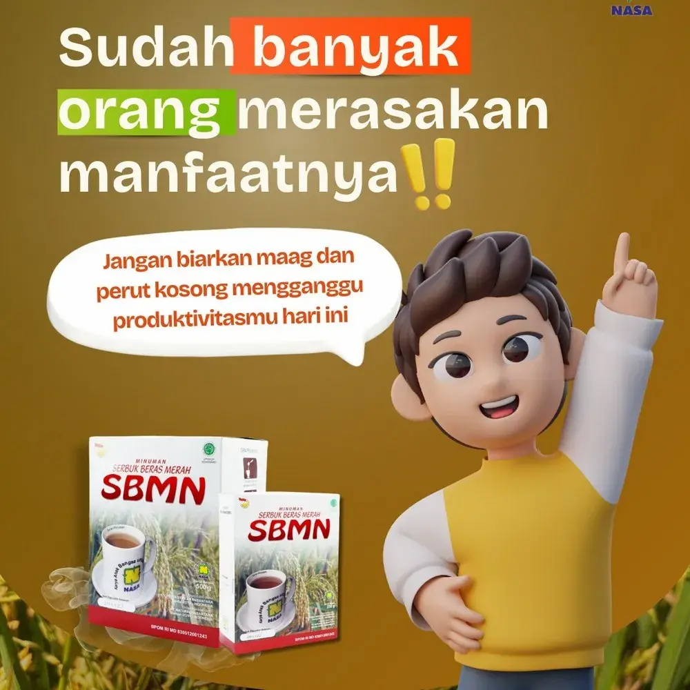 SBMN Obat Maag Herbal Nasa