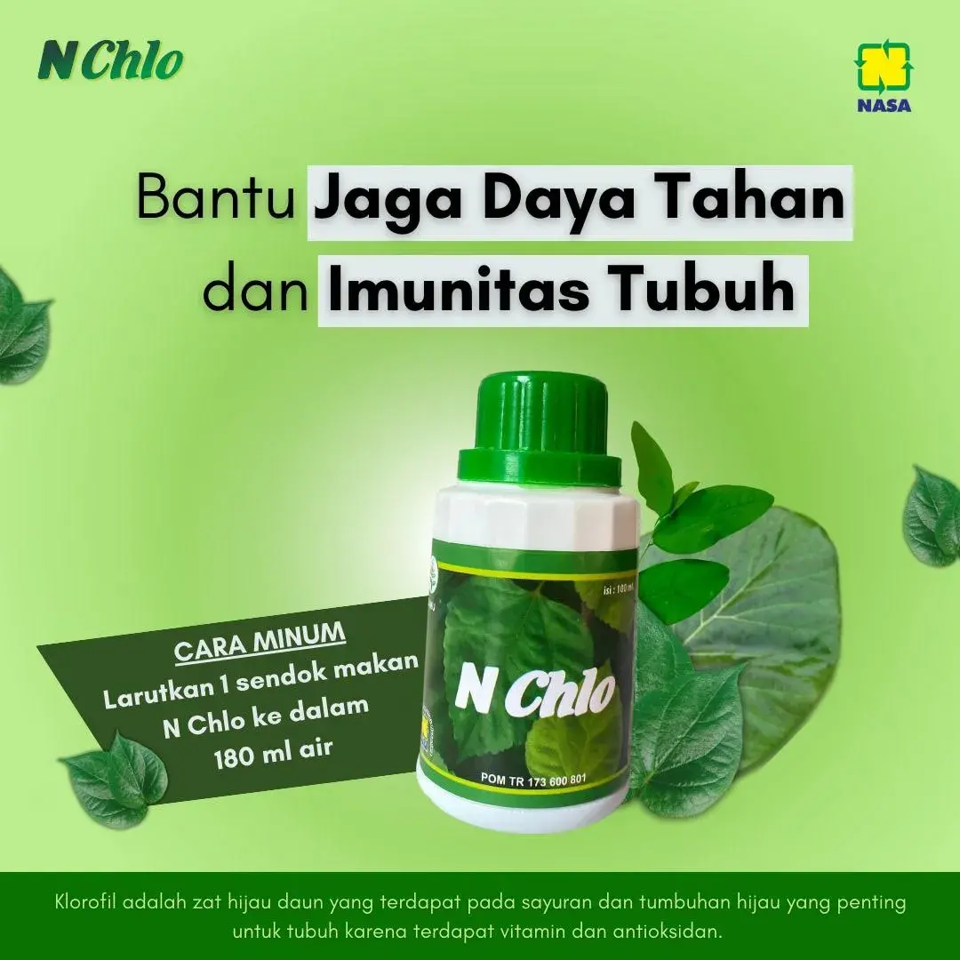 NChlo Herbal Detoks Tubuh Alami