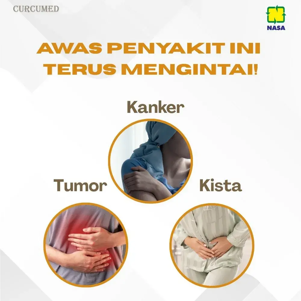 Curcumed Obat Herbal Tumor NASA