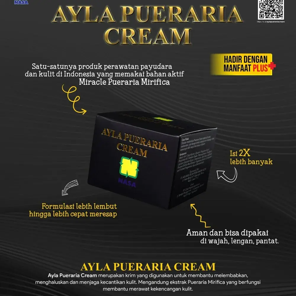 AYLA Pembesar Payudara Alami NASA