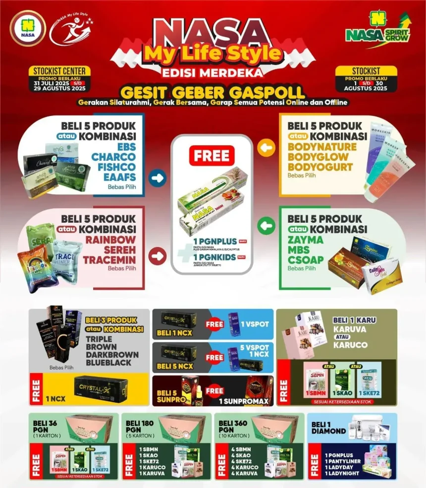 Promo Produk Nasa 2025