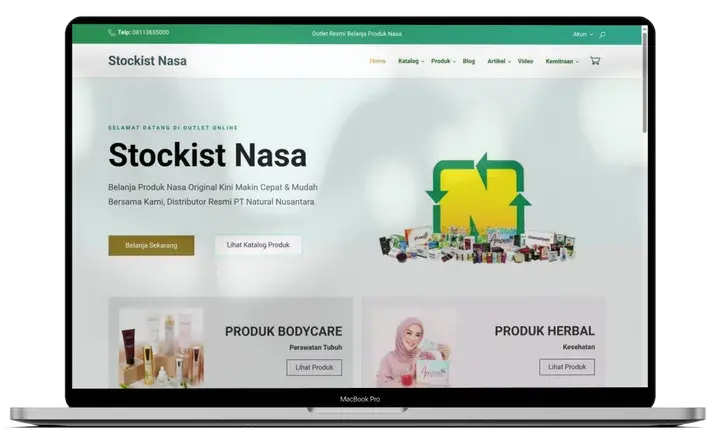 Aplikasi Stockist Nasa Desktop
